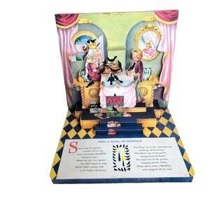 Vintage Geraldine Clyne Sing a Song of Sixpence Pop Up Nursery Children Book 194